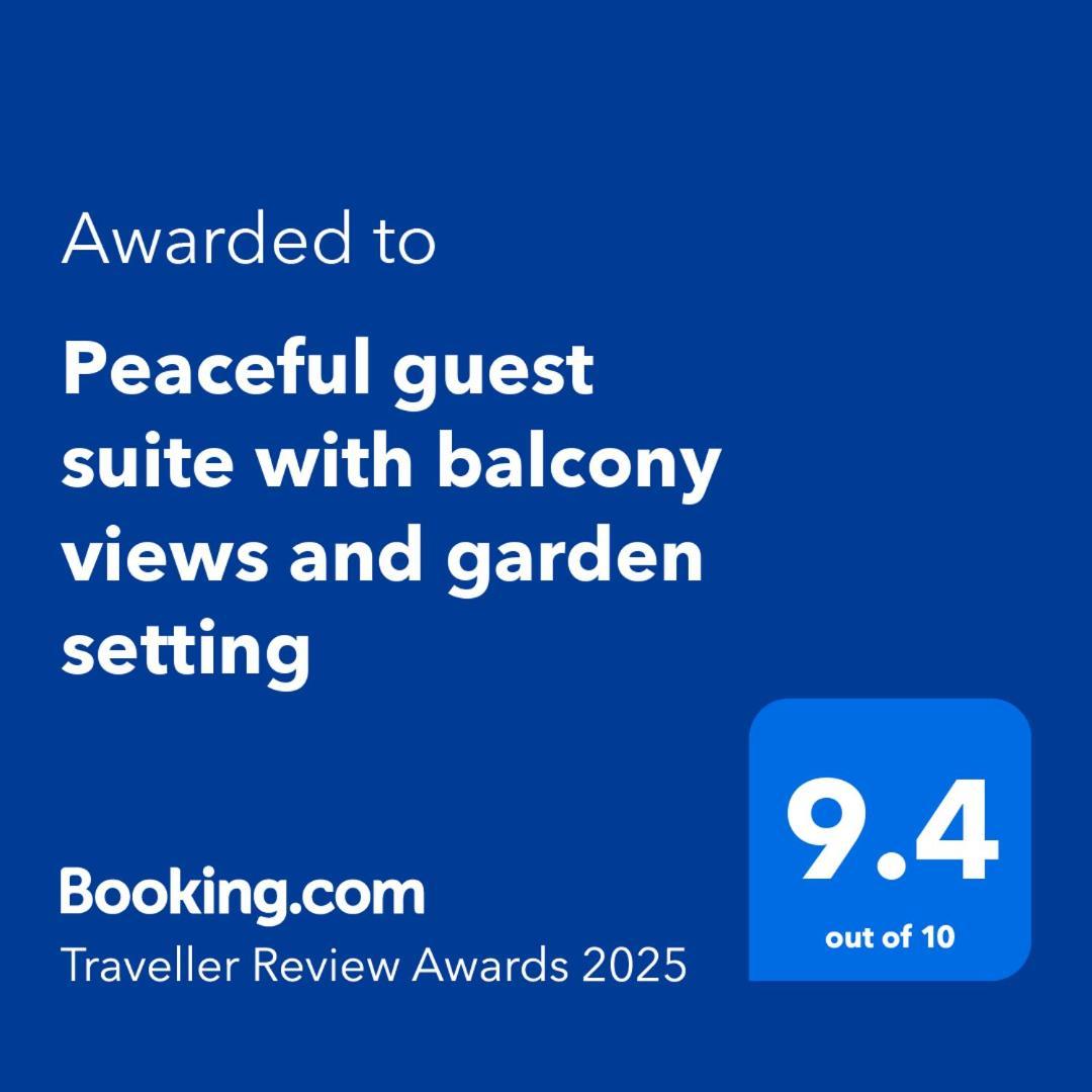 Peaceful Guest Suite With Balcony Views And Garden Setting Брентън-он-Сий Екстериор снимка